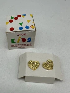 Disney Minnie Mouse Stud Earrings Vintage 1988 Avon New in Box - Imagen 1 de 2