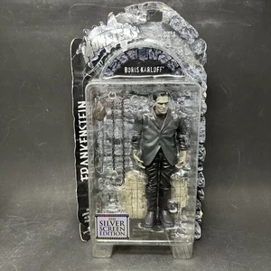 Universal Monsters Boris Karloff Frankenstein “Silver Screen Edition” - NIB - Picture 1 of 8