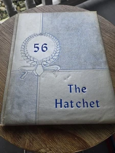 1956 Washington High School Yearbook Peincess Anne Maryland HATCHET - Imagen 1 de 1