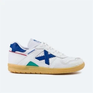 Zapatos de fútbol sala Munich Continental para hombre blancos talla UK 6 EUR 39 (RefG10) - Imagen 1 de 5
