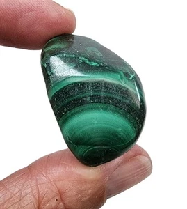 Piedra pulida de malaquita del Congo 30,2 gramos - Imagen 1 de 3