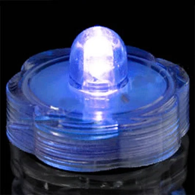 6 x  Waterproof Led Submersible Tea light Wedding Centerpieces Party Vase Decor - Image 1 of 4