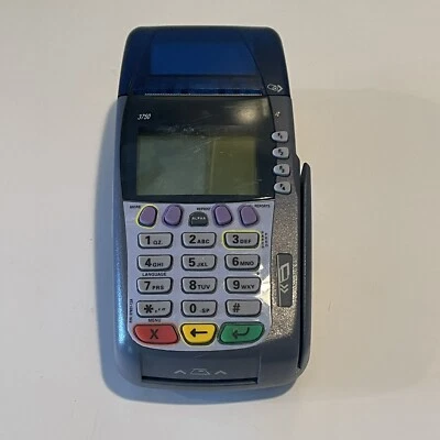 Verifone Omni 3750 Credit Card Terminal Only UNTESTED - Image 1 of 4