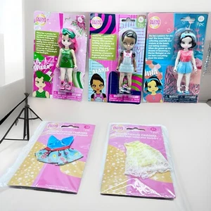 Three Friends Forever Club Dolls And Two Additional Outfits - Picture 1 of 9