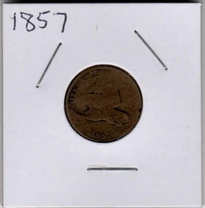 1857 Flying Eagle Cent Coin - Picture 1 of 2
