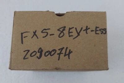 NEW MITSUBISHI FX5-8EYT/ESS PROGRAMMABLE CONTROLLER SN 2090074 FX58EYTESS JAPAN - Image 1 of 4