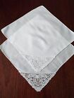 Vintage Pair Of Wedding Handkerchiefs For Bride And Mother Of The Bride