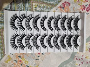 Wimpern russische Wimpern 5D natürlich falsch flauschig 10 Paar - Bild 1 von 3