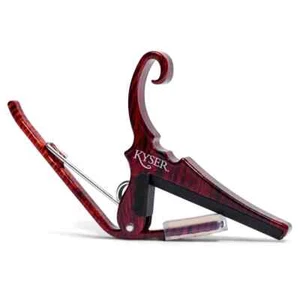 Kyser KG6RW quick change Guitar capo for 6-string guitar, Rosewood - Picture 1 of 3