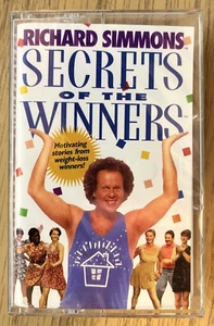 Richard Simmons Secrets of the Winners Cassette Tape 1998 New & Factory Sealed - Picture 1 of 3