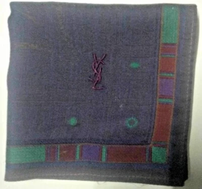 MEN HANDKERCHIEF CLASSIC PAISLEY PATTERNED COTTON 18" POCKET SQUARE HANKY Foto 1 de 3