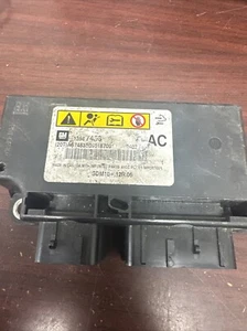 CHEVY EQUINOX & ORLANDO, GMC TERRAIN, SRS CONTROL MODULE  UNIT PN: 13587453  (P) - Bild 1 von 3