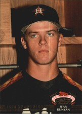 1993 Stadium Club Murphy Baseball Card #89 Sean Runyan Rookie/128000