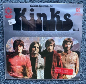 Factory Sealed-"Golden Hour of The Kinks Vol 2"-1973-UK IMPORT-PYE Records-MINT! - Picture 1 of 2