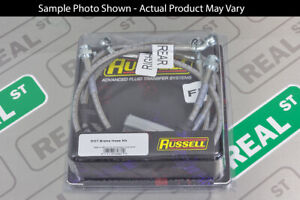 Russell Brake Line Hose Kit 95-99 Eclipse RS GS GST FWD GSX AWD with Rear Disc
