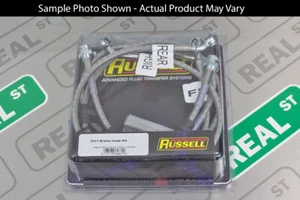 Russell Brake Line Hose Kit 95-99 Eclipse RS GS GST FWD GSX AWD with Rear Disc - Picture 1 of 9