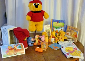Pu der Bär,Winnie the Pooh Esel Tiger Ferkel Lampe Shirt Mütze Bücher kl.Bl.Dose - Bild 1 von 22