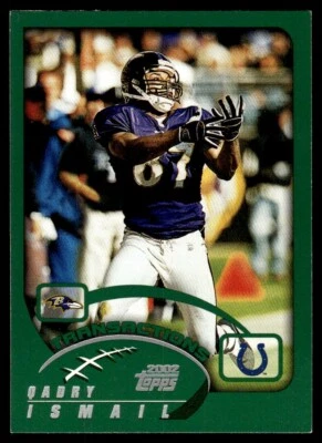 2002 Topps Qadry Ismail Indianapolis Colts #110 - Image 1 of 2