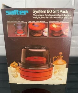 Retro Vintage 70's Orange Boxed Salter System 80 Pack, Chopping, Grating, Mixing - Bild 1 von 5