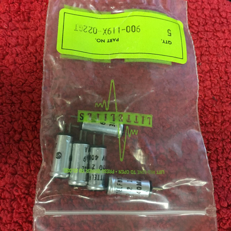 90-119X-022GT LITTELFUSE индикатор лампа 28V 40 MA 5 шт. - Изображение 1 из 1