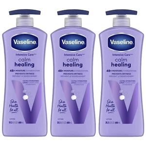 3-New Vaseline Intensive Care™ Calm Healing Body Lotion for Dry Skin with Lavend - Picture 1 of 6