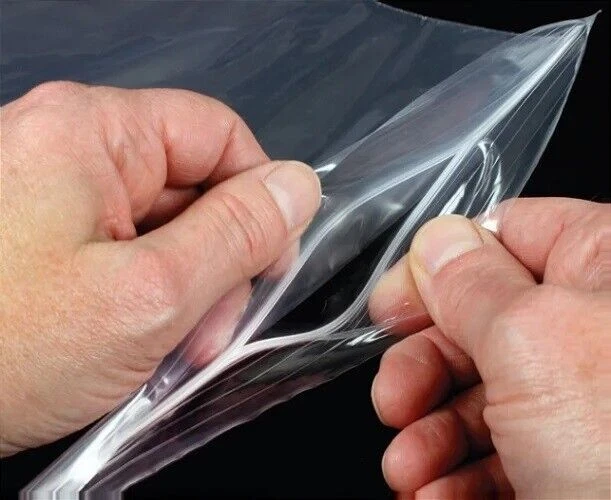 Grip Seal Bags Clear Poly Plastic Resealable Zip Lock Baggies