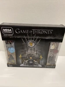Mega Construx Game Of Thrones The Iron Throne Building Set Black Series NIB - Picture 1 of 5