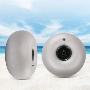 2 Pack 16" Replacement Big Beach Sand Tires for Beach Fishing Buggy Cart SALE - Picture 1 of 12