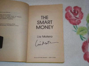 The Smart Money by Lia Matera *Signed* - Imagen 1 de 2