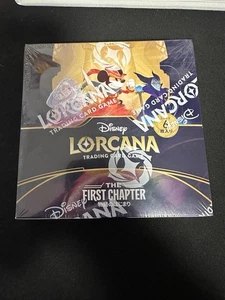 Disney Lorcana TCG First Chapter Booster Box Japanese Version Sealed Neu - Bild 1 von 2