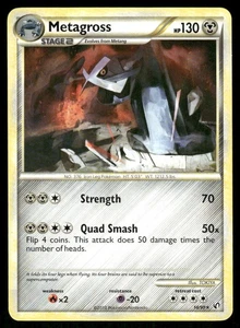Pokemon Tcg Metagross #18 Pokemon Undaunted  LP - Picture 1 of 2