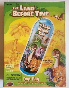 Bolso Bop Vintage Land Before Time Inflable 36" Vinilo Sin Abrir Nuevo - Imagen 1 de 4