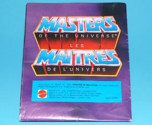 MOTU HE-MAN MASTERS OF THE UNIVERSE CATALOG KATALOG FOLDOUT POSTER EURO MALAY... - Picture 1 of 9