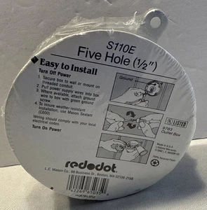 Redodot Five Hole 1/2” S110E - Picture 1 of 5