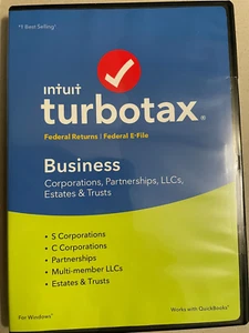 Intuit Turbotax 2016 Federal Business Tax CD (Mint in Sealed Box) - Picture 1 of 5