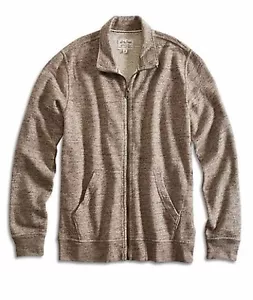 Lucky Brand - Uomo M - Nuovo con etichette $89 - Giacca felpa full zip avena - Foto 1 di 3