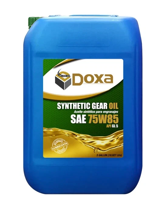 DOXA SAE 75W85 FULL SYNTHETIC TRANSMISSION/GEAR OIL FRO HEAVY DUTY - 5 GALLON - Image 1 of 1