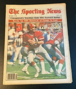DECEMBER 13, 1980 /THE SPORTING NEWS/ STEVE BARTOWSKI / ATLANTA / ON ATTACK  - Picture 1 of 1