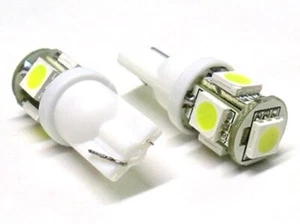 Lampade Led 12V T10 W5W 5Smd 5050 Bianco - Foto 1 di 1