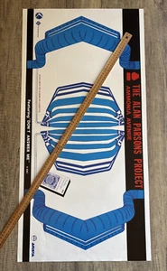 VINTAGE POSTER: ALAN PARSONS PROJECT Ammonia Ave (Original In Store Poster 1984) - Picture 1 of 4