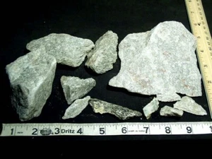 GREEN MICA QUARTZ Lot 1.9 Lb Sparkly Rough Pounds - Picture 1 of 3