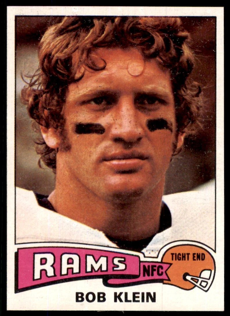 1975 Topps Bob Klein Los Angeles Rams #148