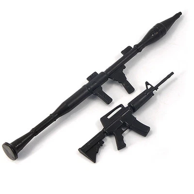 Rifle & Rocket launcher body accessory for 1:10 RC may suit Axial Wraith  - Image 1 of 3