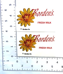 Buddy l Borden van billboard ad water slide decal set SHIPPING W/TRACKING - Picture 1 of 1