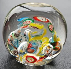 GLASS PAPERWEIGHT. JAPANESE MID TO LATE 20TH CENTURY. DO NOT KNOW HISTORY SORRY - Picture 1 of 7