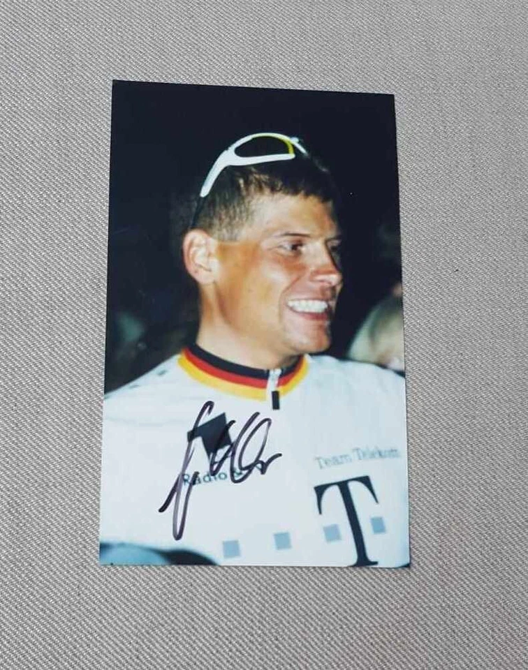 JAN ULLRICH, original signed Photo 13x18 cm PRIVATFOTO - Bild 1 von 1