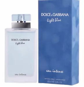 Dolce & Gabbana D&G Light Blue Eau Intense for Women 100ml EDP Authentic Perfume - Picture 1 of 1