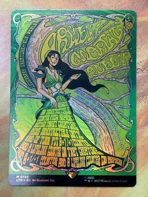 MTG LTR 0742 Arwen, Mortal Queen NM EN Borderless Poster Foil - Image 1 of 2