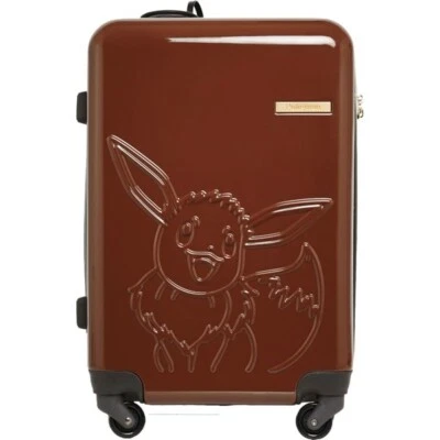 Maleta de Mano Pokemon Eevee Marrón Talla S 37L TSA Bloqueo Spinner Equipaje Foto 1 de 4