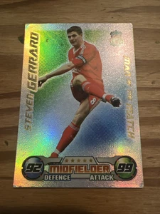 MATCH ATTAX 2008/09 08/09 STEVEN GERRARD MAN OF THE MATCH MINT - Picture 1 of 2